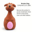 Soft Rubber Chewy Toys Four Styles Squeaky Interactive Throwing Games Cute And Fun Suitable For Small And Medium Sized Dogs