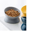Ceramic bowl, cat bowl, dog bowl, pet bowl, slanted mouth, high foot protection, cervical spine, dog, cat, food bowl, pet suppli