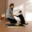 Dog Nail Scratch Board Adjustable Wooden Scratching Board with Built-in Treat Box Dog Nail File Board Self Scratcher Toy