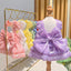 Big Bow Pet Wedding Dress with Buckle Luxury Dog Full Dresses for Small Dogs Pomeranian Poodle Puppy Cat Skirt mascotas Clothes