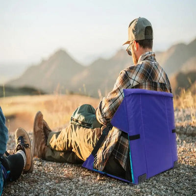 Folding Stadium Seat Reclining Stadium Seat Chair With Backrest Folding Seat Cushion Pad Stadium Seat For Camping Concert