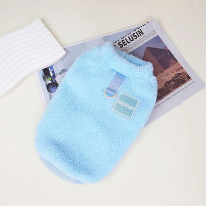Pet Dog Sweater Fleece Winter Warm Soft Dog Clothes Comfort Puppy Clothing For Small Dogs Chihuahua Cat Hoodie Pet Accessories