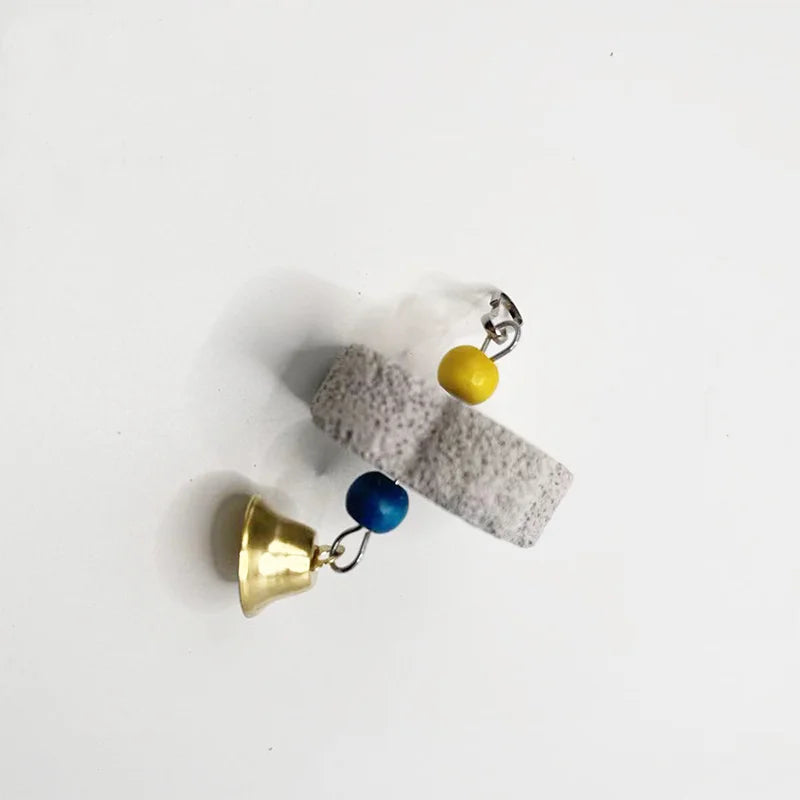 Parrot Molar String, Volcanic Rock Molar Stone, Hamster, Chinchillas, Birds Mineral Supplement, Pet Products