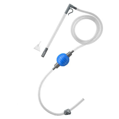 Fish Tank Water Changer Aquarium Siphon Vacuum Gravel Manure Suction Change Pipe Cleaning Kit Water Sand Tool Sand Cleaning K2X7