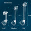 1Set Acrylic Aquarium Feeder Tube Dish Transparent Fish Tank Shrimp Snail Shrimp Food Feeder Bowl Aquarium Feeding Accessories