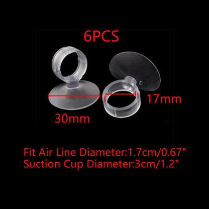 UXCELL Aquarium Suction Cups Holder Fish Tank Sucker for Glass Pipe Pump Hose Airline Tube Holder Tools Supplies Accessories