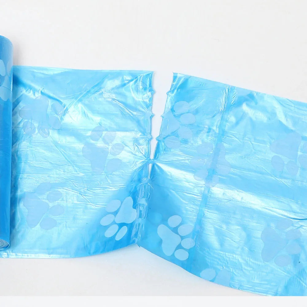 10 Roll Pet Dog Poop Bags Dispenser Collector Garbage Bag Puppy Dog Poop Scooper Bags for Dogs Cat Outdoor Cleaning Pet Supplies
