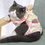 Cat Sleeveless Shirt Cat Recovery Suit Breathable E-Collar Alternative Vest for Cat Small Puppy Cute Printed Cotton Pet Clothes