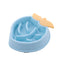 Slow Dog Bowl for Puppy Large Dogs Anti-Gulping Dog Slow Feeder Stop Bloat Slow Eating Pet Bowls Corn Peach Strawberry Pineapple