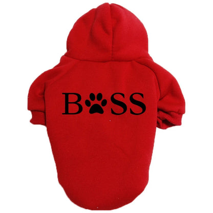 Cross Border Popular Fashionable Dog Clothes Sweater Hoodie BSS Chihuahua Teddy Bulldog Small and Medium-Sized Pet Clothing