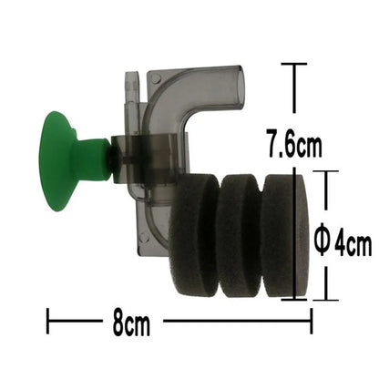 Aquarium Spong Filter Fish Tank Shrimp Pond Air Pump Biochemical Sponge Filter Bio Sponges Filters Miniature Filtro Aquario Hot