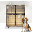 High Quality Stainless Steel Animal Cages Pet Showing Cage For Dog Cat Veterinary Kennel