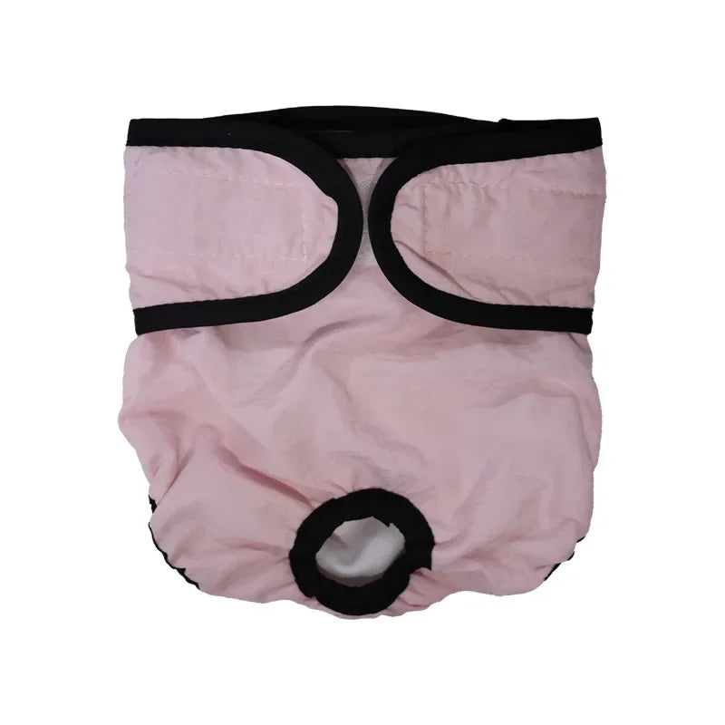 Washable Reusable Female Dog Diapers for Small Medium Large Dogs, Doggie Menstrual and Incontinence Safety Sanitary Panties