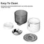 Automatic Pet Feeder 4L Capacity Smart Timer Tuya Control Food Dispenser with Stainless Steel Bowl Dogs Cats Feeding Supplies