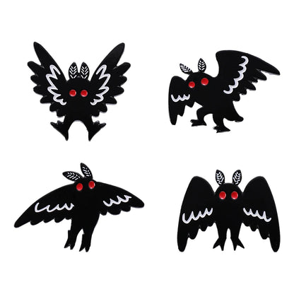 Witch Ghost Set Enamel Pin Brooch Punk Frog Skull Potted Cat Black Bird Animal Flower Medicine Bottle Badge Love Jesus Jewelry