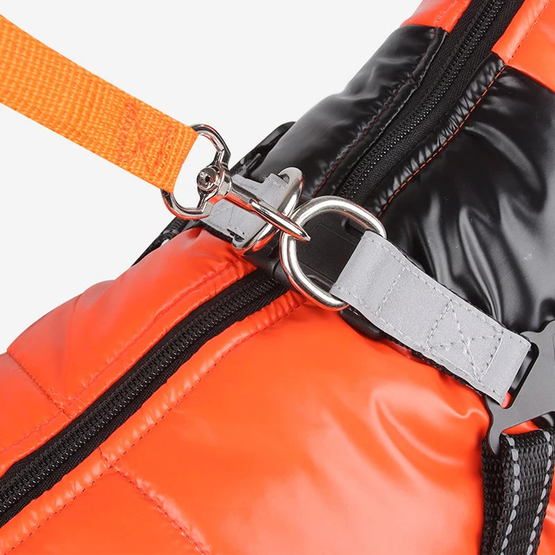 Winter Dog Harness Clothes For Large Dogs Warm French Bulldog Xs Reflective Winter Down Jacket For Little Dog Chihuahua Clothing
