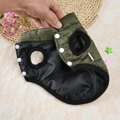 Winter Pet Puppy Dog Cat Clothes Ultralight Kitten Cat Down Coat Jacket Soft Warm Cotton Vest for Kitten Fat Cat Sport Clothing