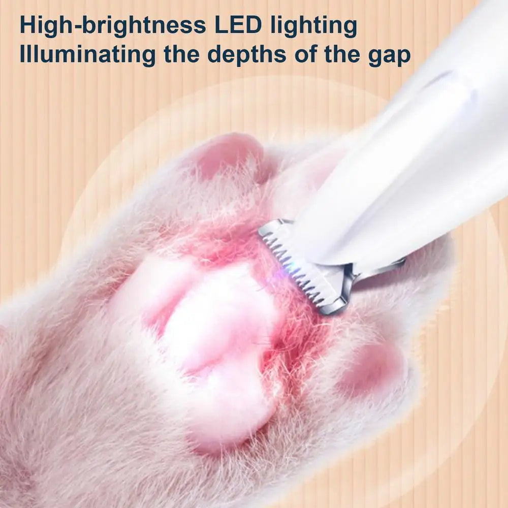 Dog Paw Trimmer Paw Pad Trimmer Paw Trimmer Rechargeable Cordless Nail Grinder Shaver For Cats And Other Pets