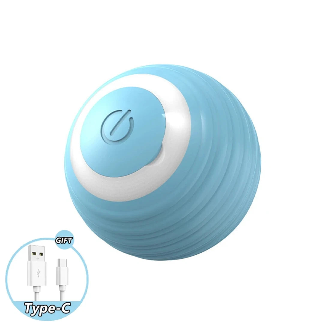 New Rechargeable Smart Interactive Ball for Pet, Motorized Toy, Dog and Cat Training, Simulation Mouse, 3 Modes, Wake Up Ball
