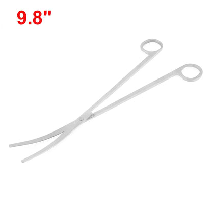 UXCELL 9.8" 10" Aquatic Plants Tweezers For Aquarium Fish Tank Aquascaping Tools Aquarium Accessories Scissors Cleaning Tools