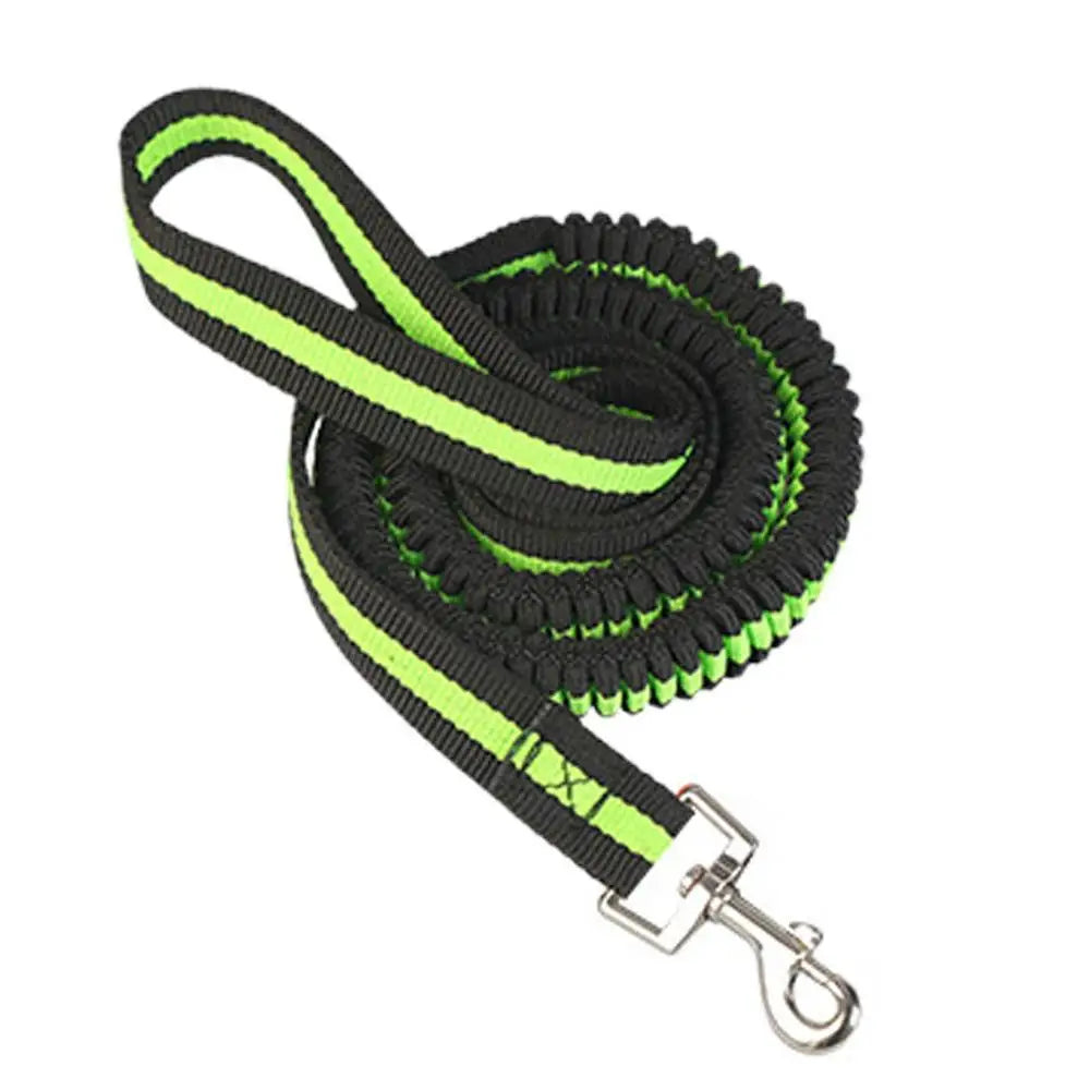 Dog Heavy Duty Durable Telescopic Nylon Dog Rope Comfortable Padded Handle Rope High-elastic Dog Safety Belt For Car