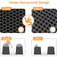 Cat Litter Mat 1 Pack Double Layer Waterproof Urine Proof Trapping Mats Non-Slip Easy to Clean Large Toilet Foot Pad