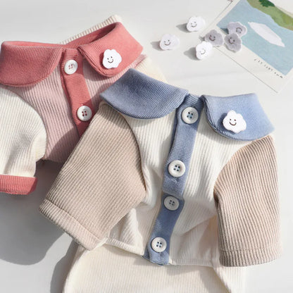 Fashion Thin Dog Hoodies Clothes for Dogs Solid Dog Coat Cotton Undershirts Kitten Puppy Sweatshirt Chihuahua Girls Dog Costume