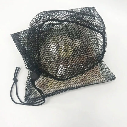 2Pcs Black Aquarium Filter Bag Mesh Bags For Fish Tank Aquarium Pond For Bio Ball Carbon Media Ammonia Fish Tank Isolation Bags
