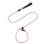 Dog Collar Dog Leash P Chain Slip Rope Leads Leash Pet Puppy Nylon Rope Adjustable Loop Collar Slip Lead for Training Large Dogs