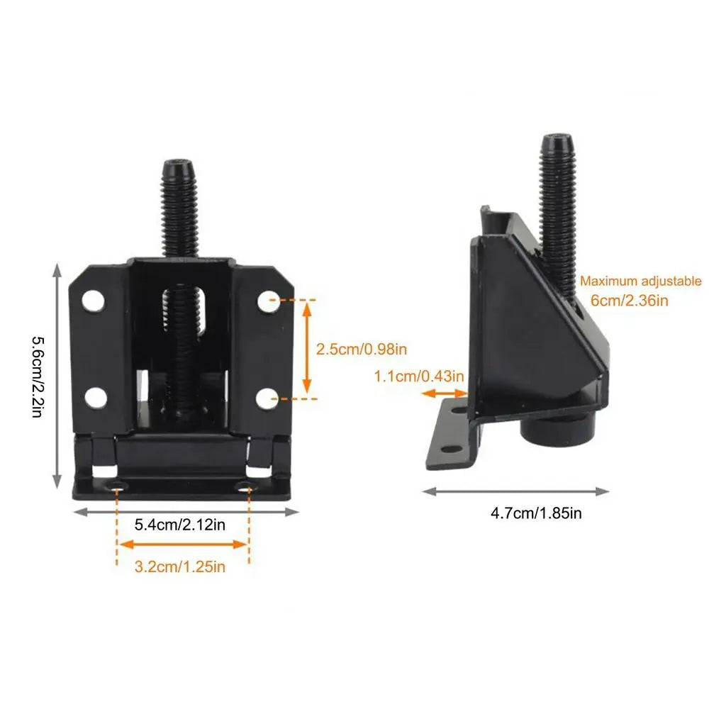Adjustable Leg Leveler 4PCS Adjustable Furniture Leveling Feets Furniture Leveler Legs Adjustable Furniture Levelers With Screws