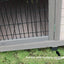 Outdoor Solid Wood Sunscreen Rain Protection Dog House Kennel  Large Medium-sized Dog Courtyard Villa Universa