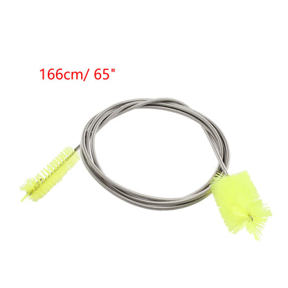 UXCELL 1PC Aquarium Tube Cleaning Brush Pipe Clean Tools Drinking Glass Straw Double Ends Brushes Cleaner Fish Tank Washing Set