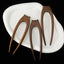 Chinese Cat Pattern Hair Sticks Wooden U Shaped Hair Forks for Women Girls Hanfu Hairpin Headwear Headpieces Hair Accessories