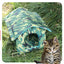 Cat House Waterproof Outdoor Winter Warm Pet Cat Cave Sleeping Beds Tent Home Foldable and Washable for Small Dog Puppy Supplies