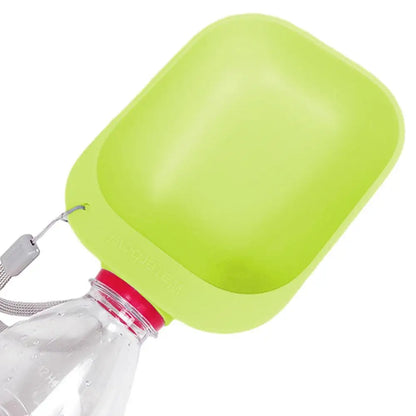 200ml Outdoor Water Bowl Dog Travel Water Bowl for Outdoor Dogs Hangable Outside Dog Waterer Reusable Dog Water Bottle Dispenser