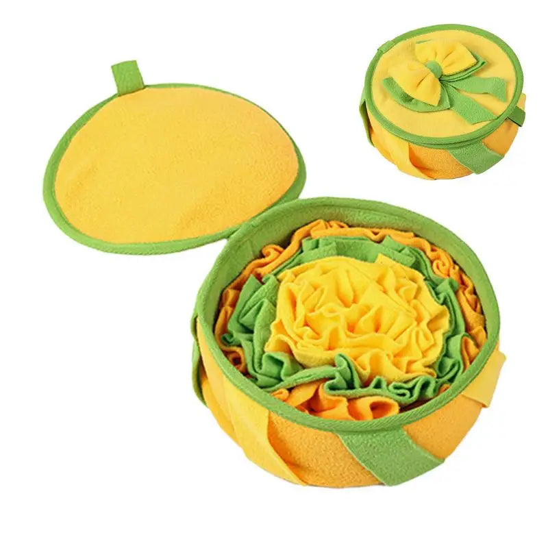 Multi-Functional Sniff Mat for Dog Dog Feeding Mat Dog Activity Sniffing Mat Dog Treat Blanket Boredom Buster for Dogs Dispenser
