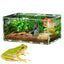 Acrylic Reptile Feeding Box Insect Lizard Spider Breeding Cage Hatching Container All-round Transparent Feeding Box