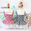 2023 Spring and summer pet skirt puppies small dogs Teddy Grid Pettiskirt Dress Pet Clothes Puppy Costume Spring Pet Clothing