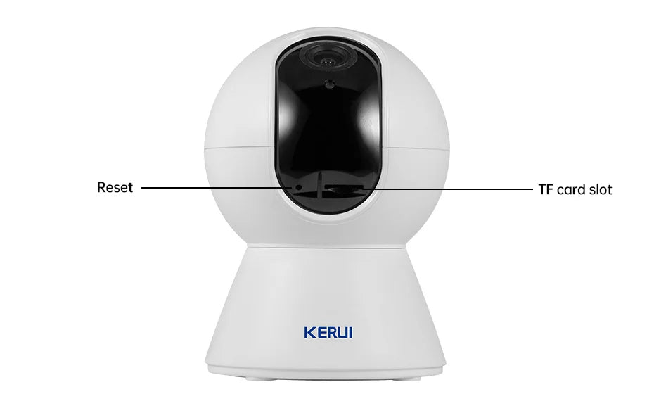 KERUI WiFi IP Pets Camera Home Security Dog Cats Camera Tuya Smart 4K 8MP HD Video Night Vision Surveillance AI Alerts Mini Cam