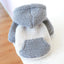 Thicken Warm Sherpa Fleece Dog Coat Winter Dog Clothes for Small Medium Dogs, Puppy Hooded Sweater Yorkie Chihuahua Pet Apparel