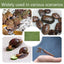 Reptile Carpet Strong Water Absorption Reptile Liner 402*5cm Cuttable Reptile Tile Terrarium Bedding Substrate Liner for Snakes