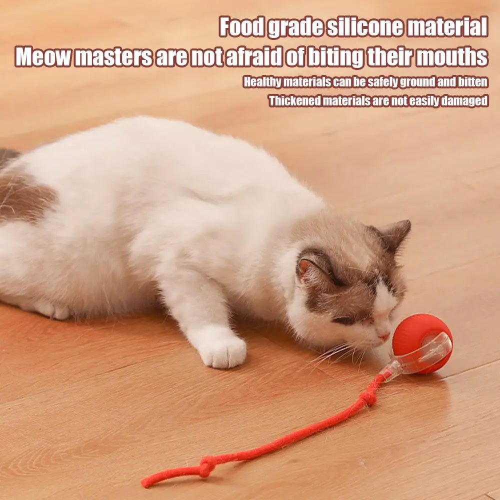 Automatic Interactive Cat Toy Electric Cat Toy Ball Cat Puzzle Toy Cat Balls For Interaction Small Big Cat Puzzle Toy