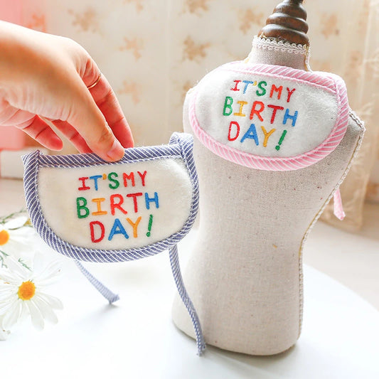 Adjustable Pet Dog Necklace Lace Bandana Bibs Birthday Gift Medium Puppy Collars Floral New Year Spring Accessories for Cats