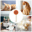 Self Cleaning Cat Brush Pet Cleaning Brush Pet Brush for Grooming Hair Removal with Release Button and Ergonomic Handle