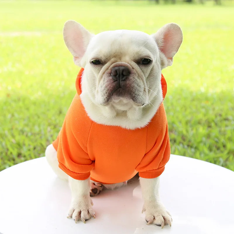 Winter Dog Clothes for Chihuahua Male Christmas Dog Sweatshirt for Bulldog  Hoodie for Large Dogs Pug Dog Accessories Yorkshire