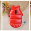 Puppy Pet Dog Clothes Outdoor Windproof Waterproof Leather Dog Coat Winter Warm Padded Jacket for Dogs and Cats in Cold Weather