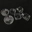 Transparent Aquarium Fish Tank Shrimp Food Feeding Circle Glass Feeder Floating Bottom Feeder Fish Shrimp Aquarium Accessories
