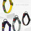 Adjustable Pet Dog Collars Color Graffiti Soft Cotton Leash Accessories Walking Exercise Safety French Bulldog Puppy Chain
