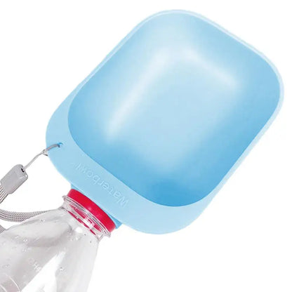 200ml Outdoor Water Bowl Dog Travel Water Bowl for Outdoor Dogs Hangable Outside Dog Waterer Reusable Dog Water Bottle Dispenser