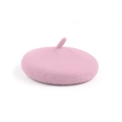 Wool Puppy Beret Adjustable Pet Hat for Cats Small Dogs Cute Beret Style Headwear for Kitten Comfortable Pet Fashion Accessories